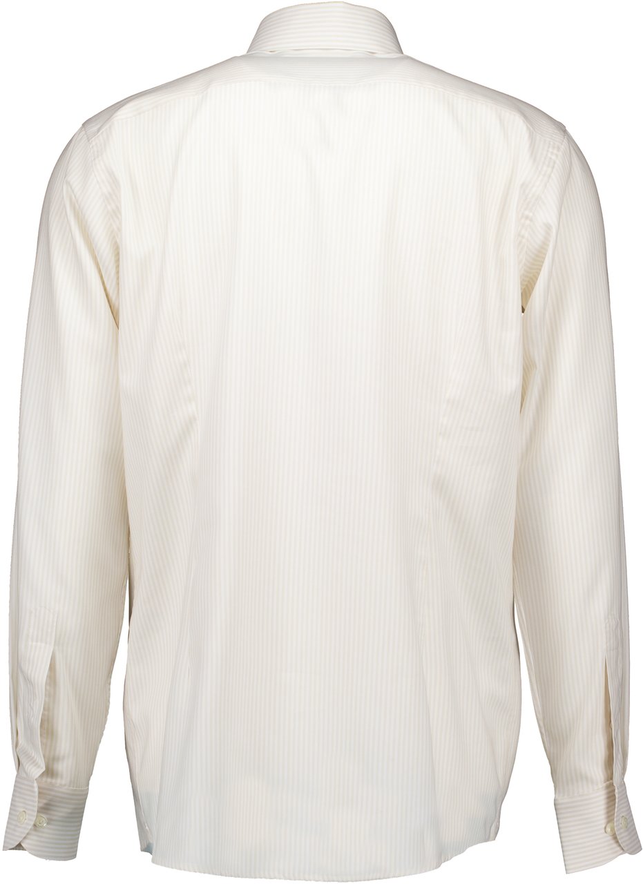 Eton Eton Oxford Lange Mouw Overhemden Beige 100011631 Beige