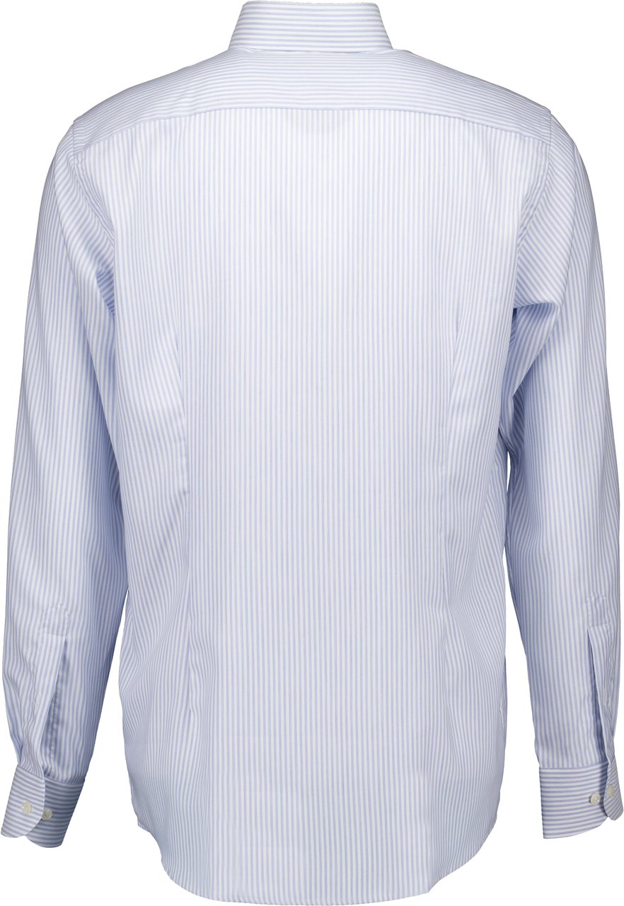 Eton Eton Oxford Lange Mouw Overhemden Lichtblauw 100011631 Blauw