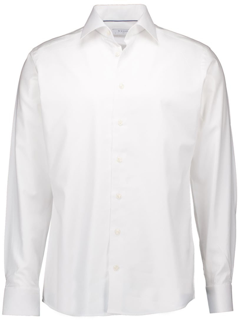 Eton Eton Lange Mouw Overhemden Wit 100011801 Wit