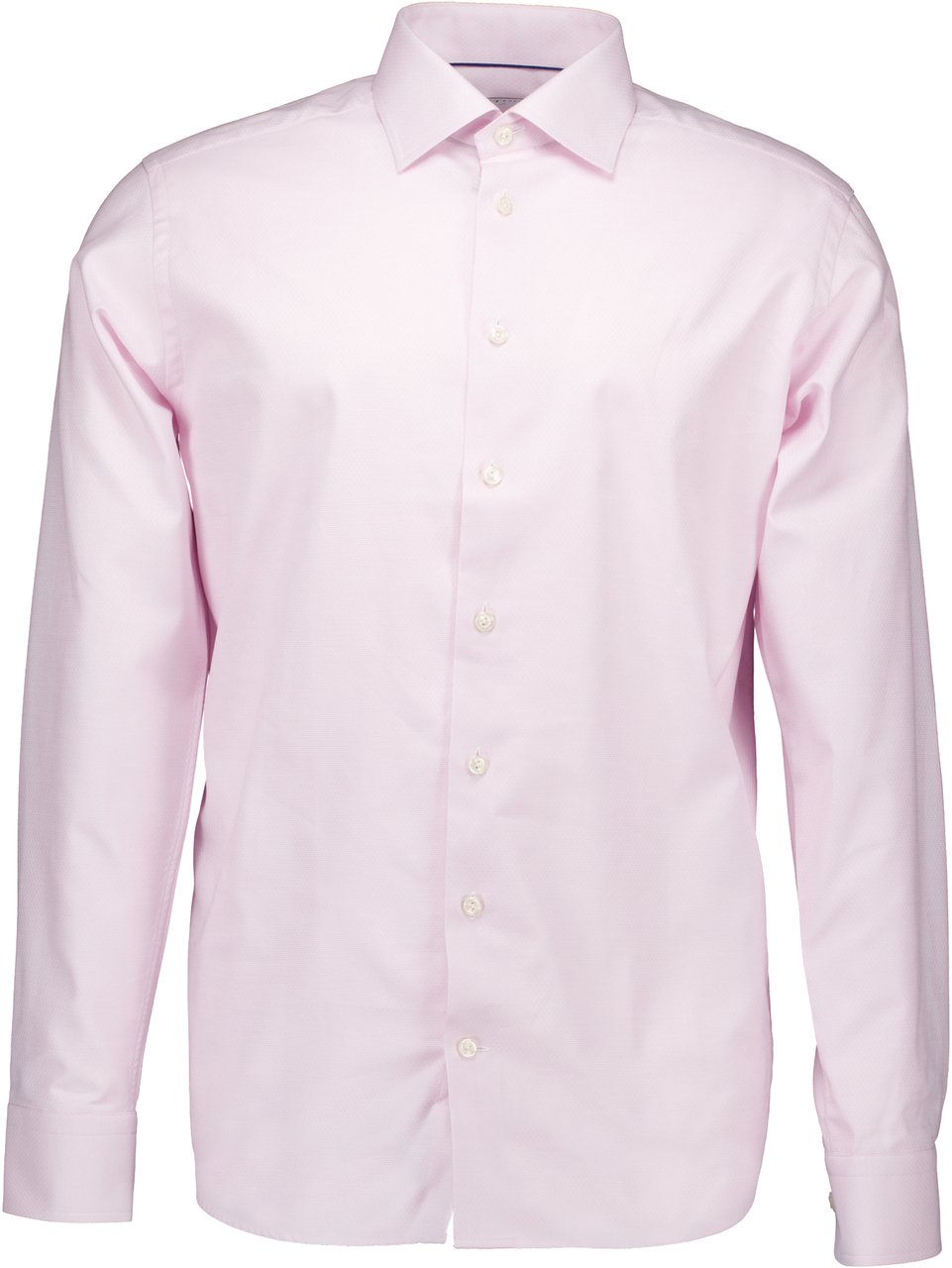 Eton Eton Dobby Lange Mouw Overhemden Lichtroze 100011816 Roze