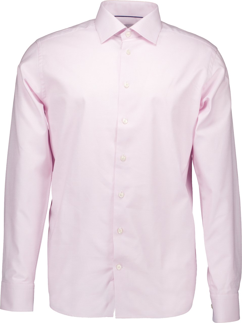 Eton Eton Dobby Lange Mouw Overhemden Lichtroze 100011816 Roze