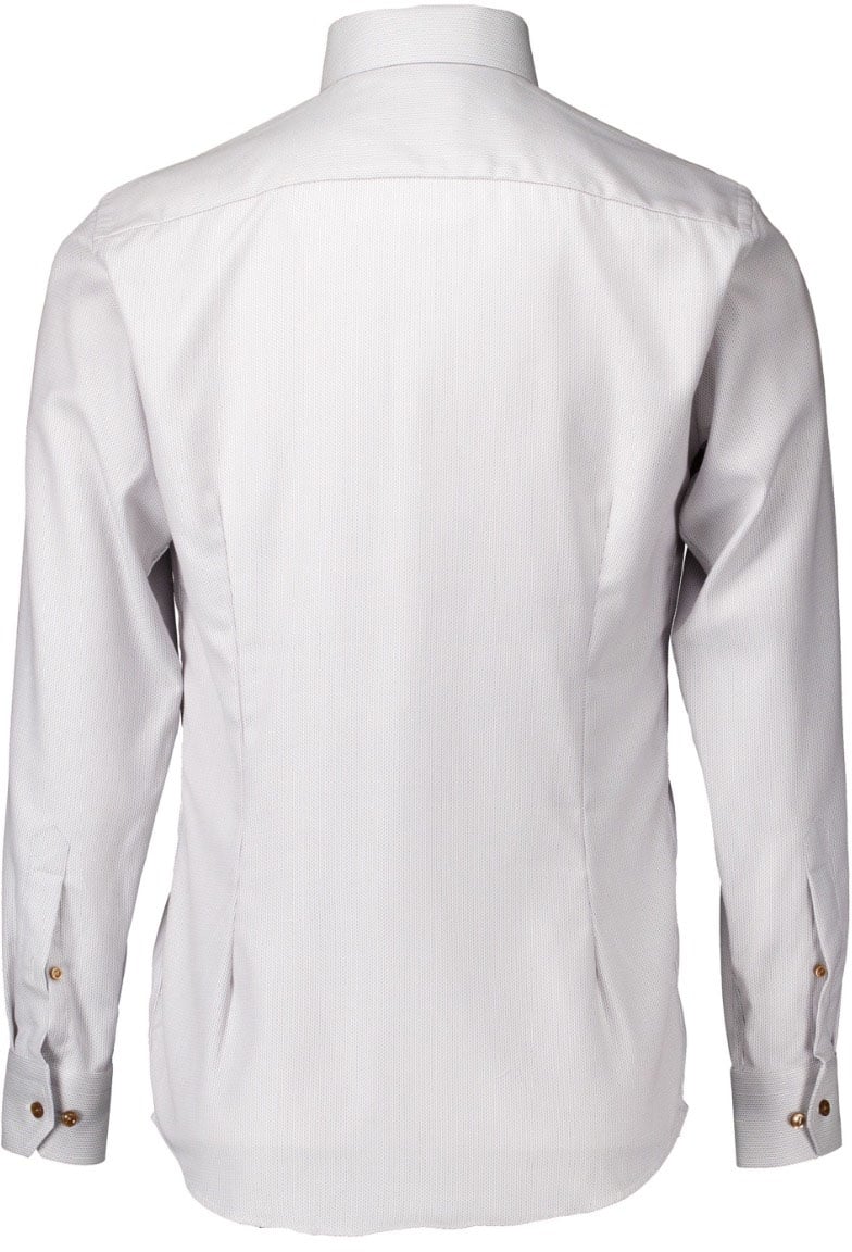 Eton Eton Semi Solid Signature Twil Shirt Lange Mouw Overhemden Beige 100012175 Beige