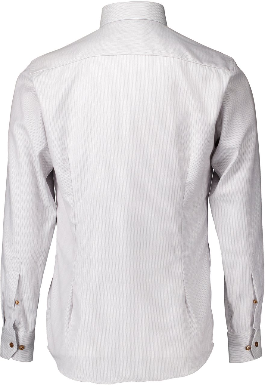 Eton Eton Semi Solid Signature Twil Shirt Lange Mouw Overhemden Beige 100012175 Beige