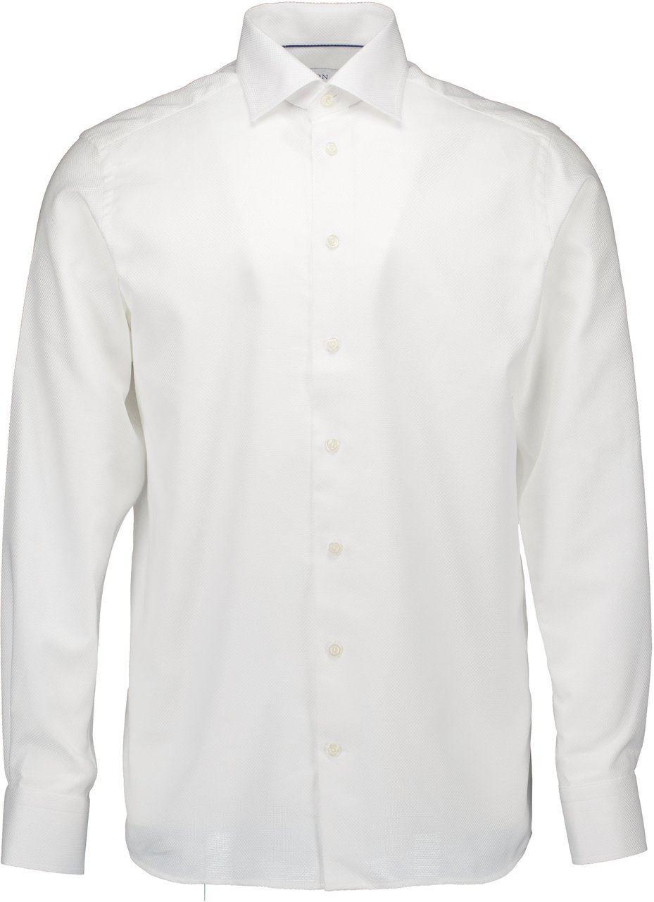 Eton Eton Lange Mouw Overhemden Wit 100012560 Wit