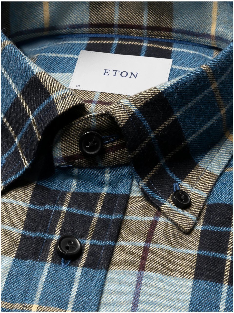 Eton Eton  Lange Mouw Overhemden Blauw 100013889 Blauw