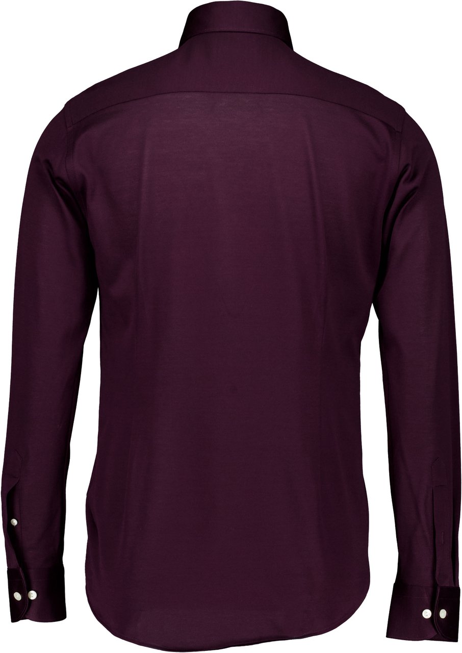 Eton Eton  Lange Mouw Overhemden Bordeaux 100013971 Rood