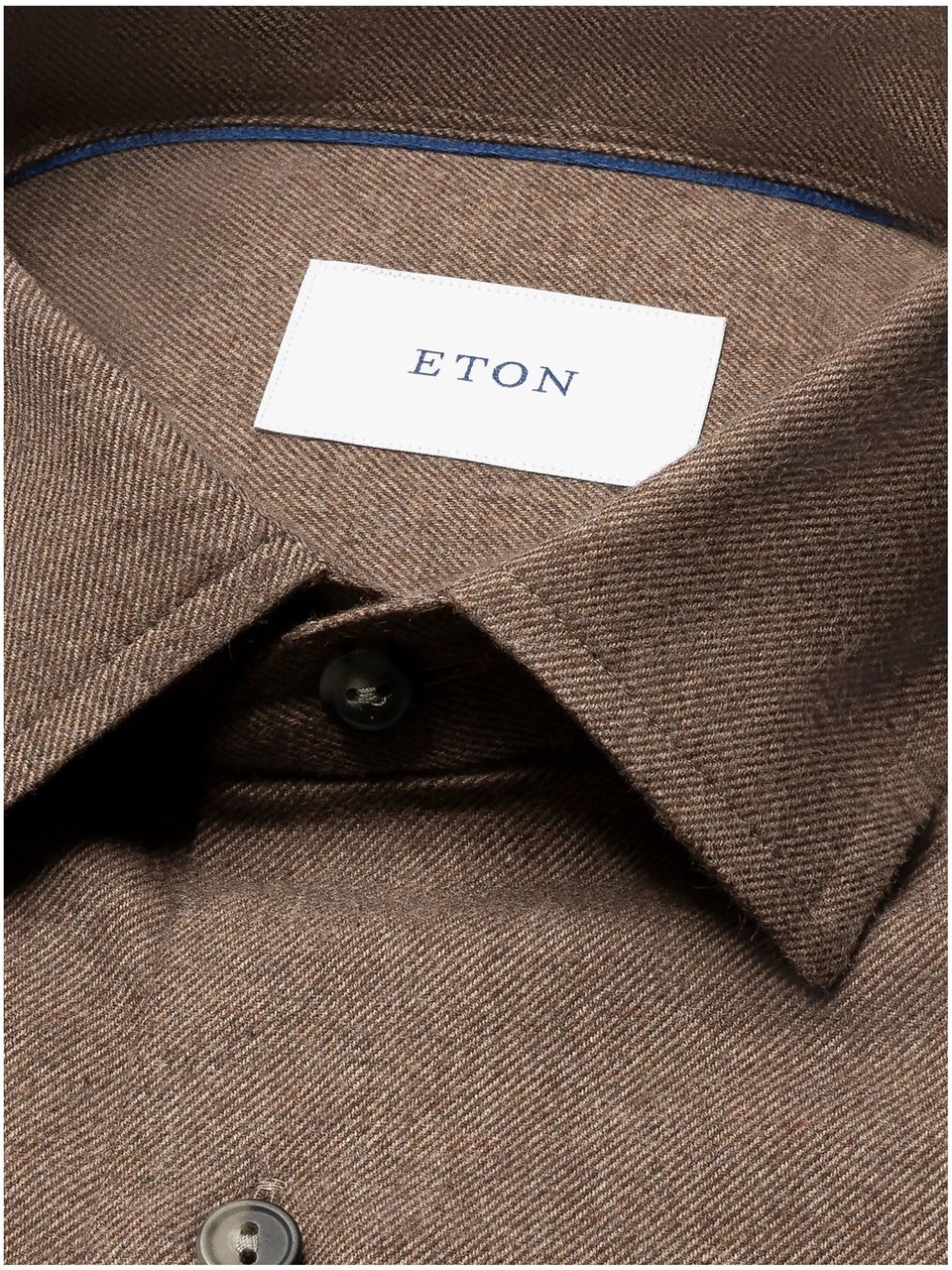 Eton Eton  Lange Mouw Overhemden Bruin 100014457 Bruin