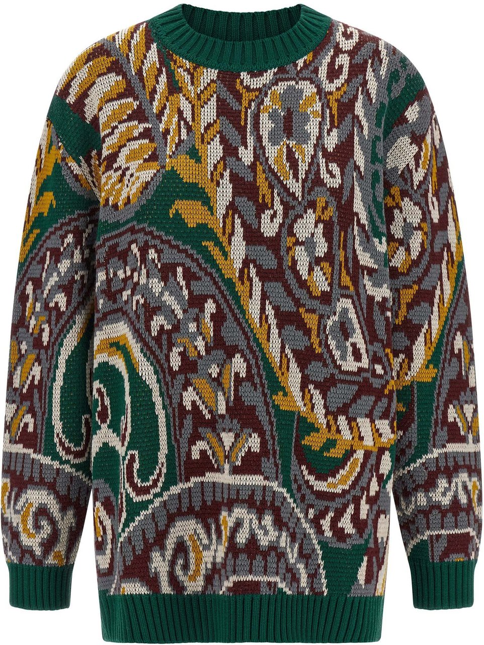 Etro Multicolor Wool Cardigan Divers