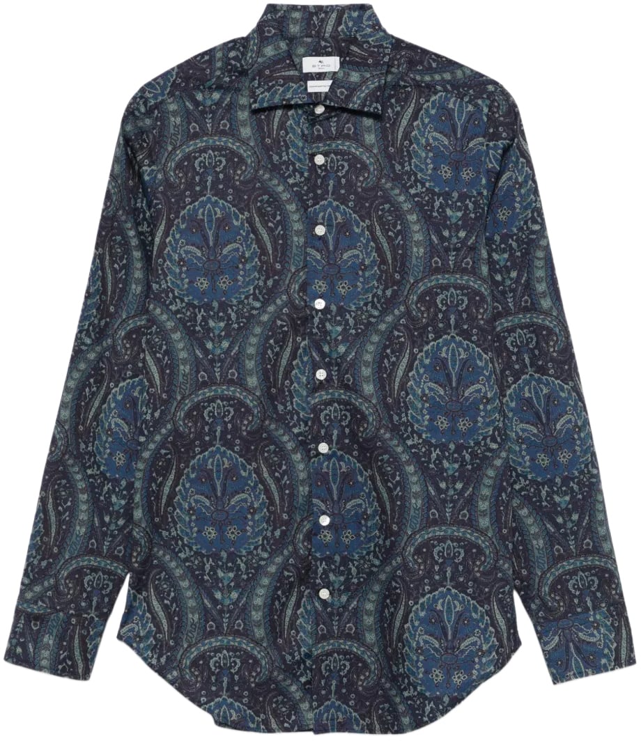 Etro camicia etro spread slim divers Divers