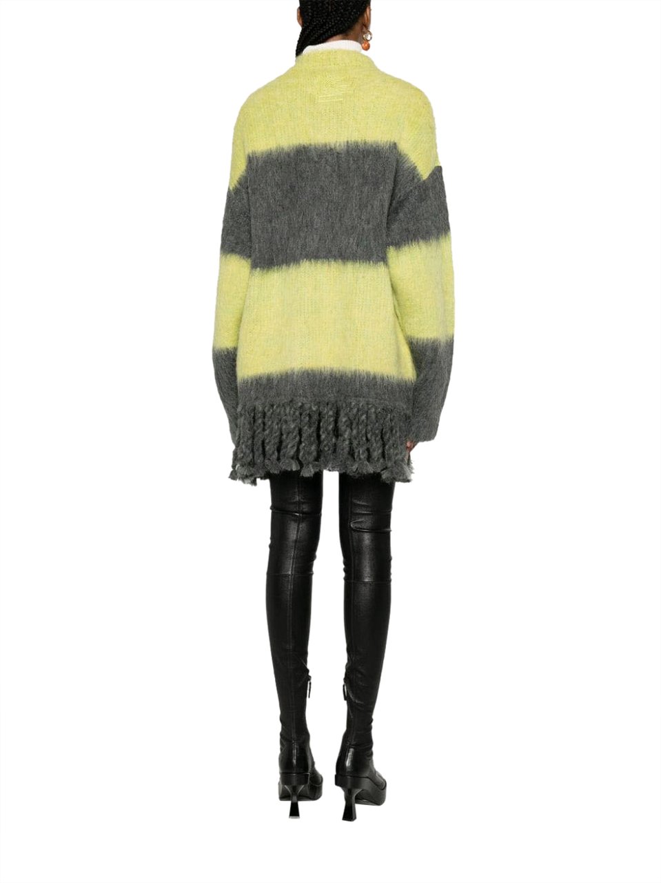 Etro Sweaters Yellow Geel