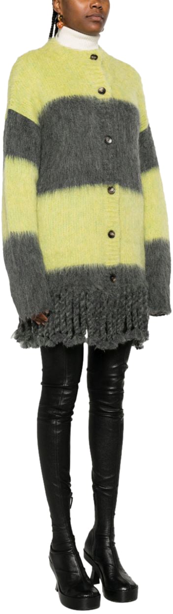 Etro Sweaters Yellowgrey Geel