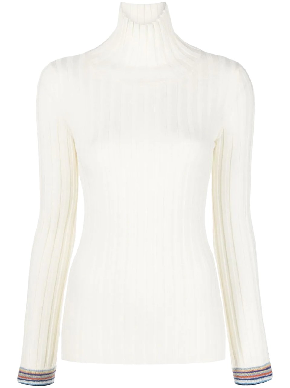 Etro maglia collo alto white Wit