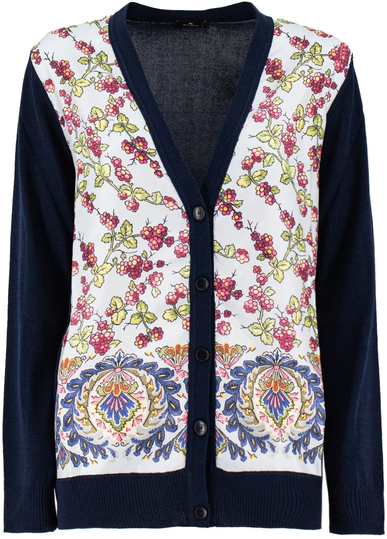 Etro Cardigan Blauw