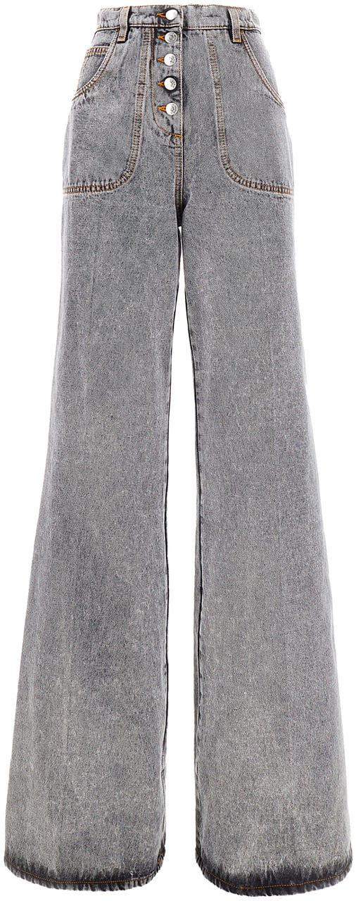 Etro Etro Grey denim jeans Grijs
