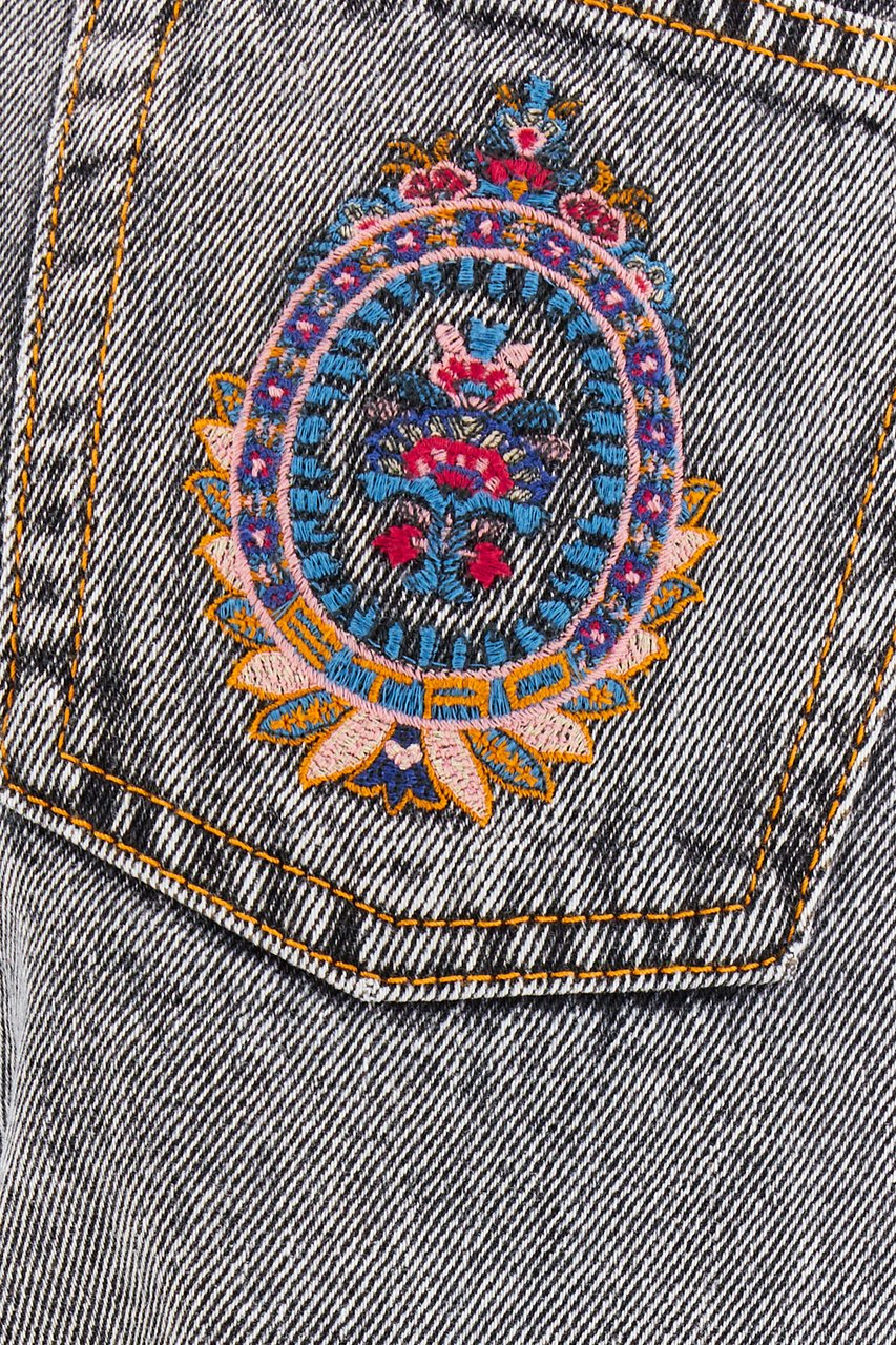 Etro Etro Grey denim jeans Grijs