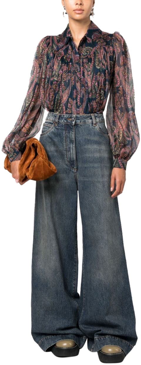 Etro Jeans Blue Blauw