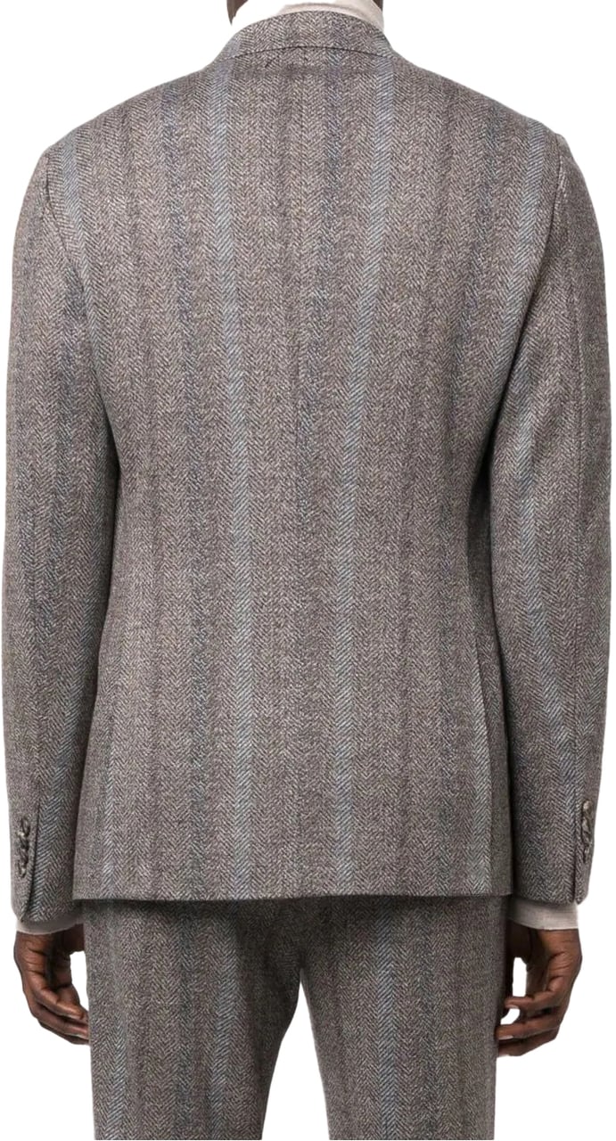 Etro giacca jersey morbida regular lightgray Lichtgrijs