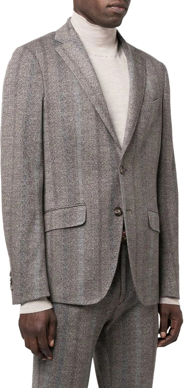 Etro giacca jersey morbida regular lightgray Lichtgrijs