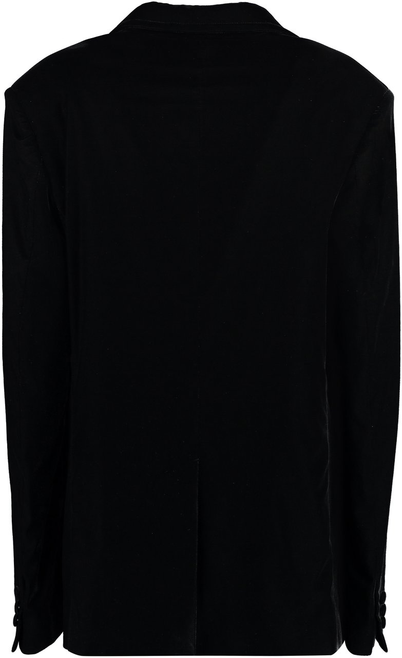 Etro Velvet blazer Zwart