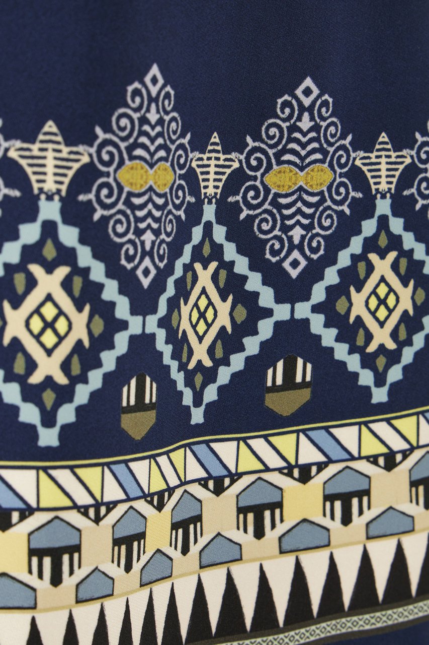 Etro Etro Blue stretch viscose dress Blauw