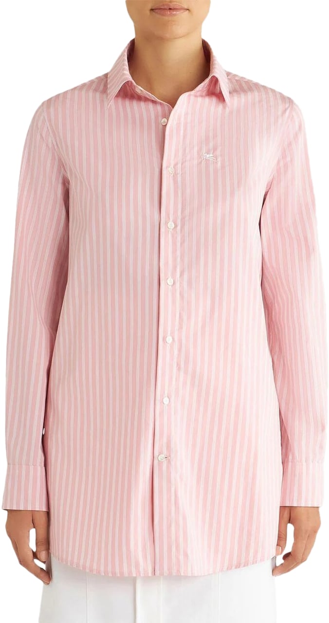 Etro camicia rose pink Roze