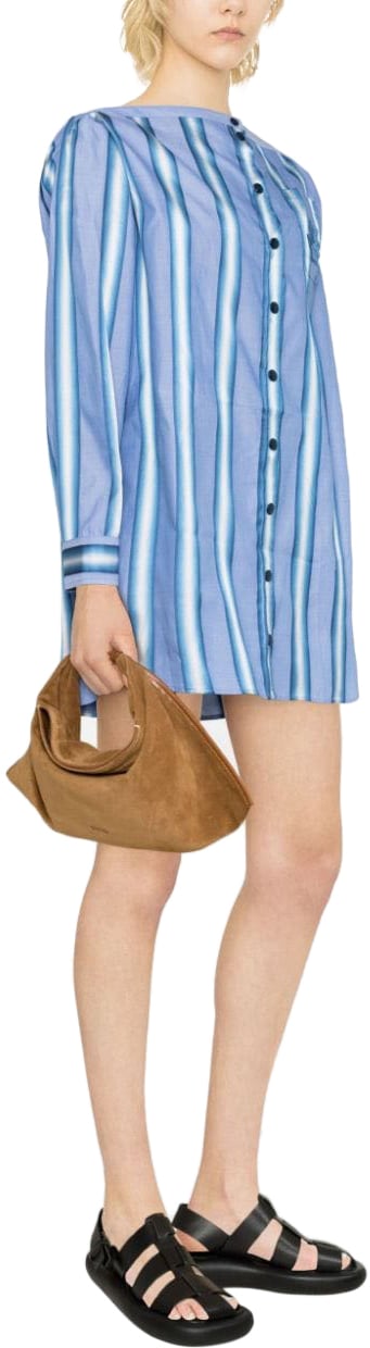 Etro Dresses Clear Blue Blauw