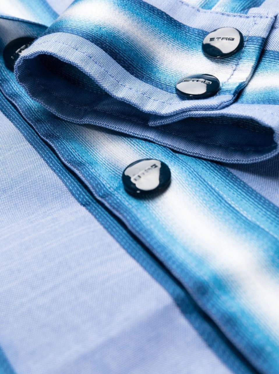Etro Dresses Clear Blue Blauw