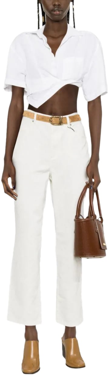 Etro jeans white Wit