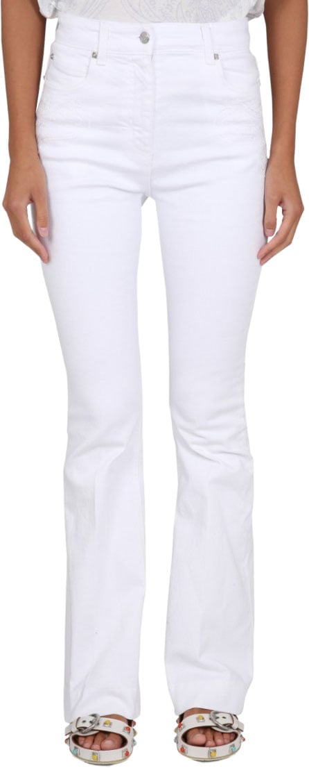 Etro Five-Pocket Jeans With Fitted Silhouette Wit