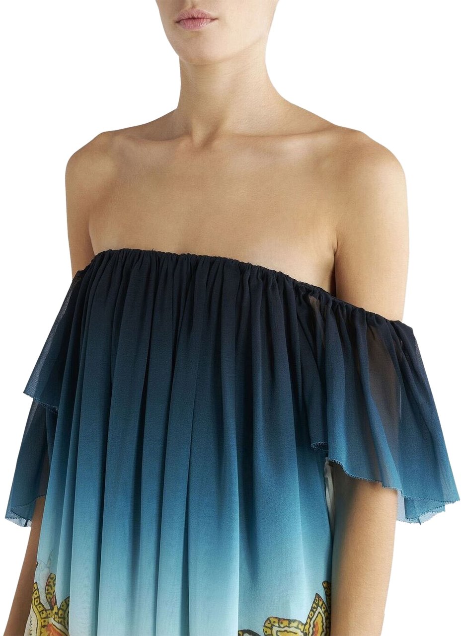 Etro Dresses Blue Blauw