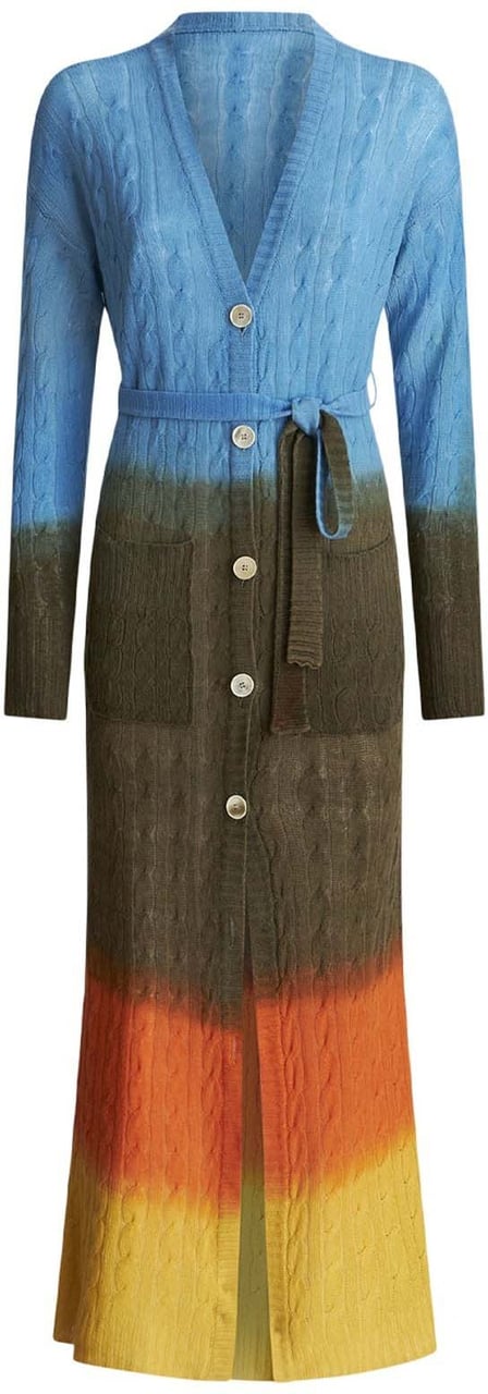 Etro Etro Wool Dress Blauw
