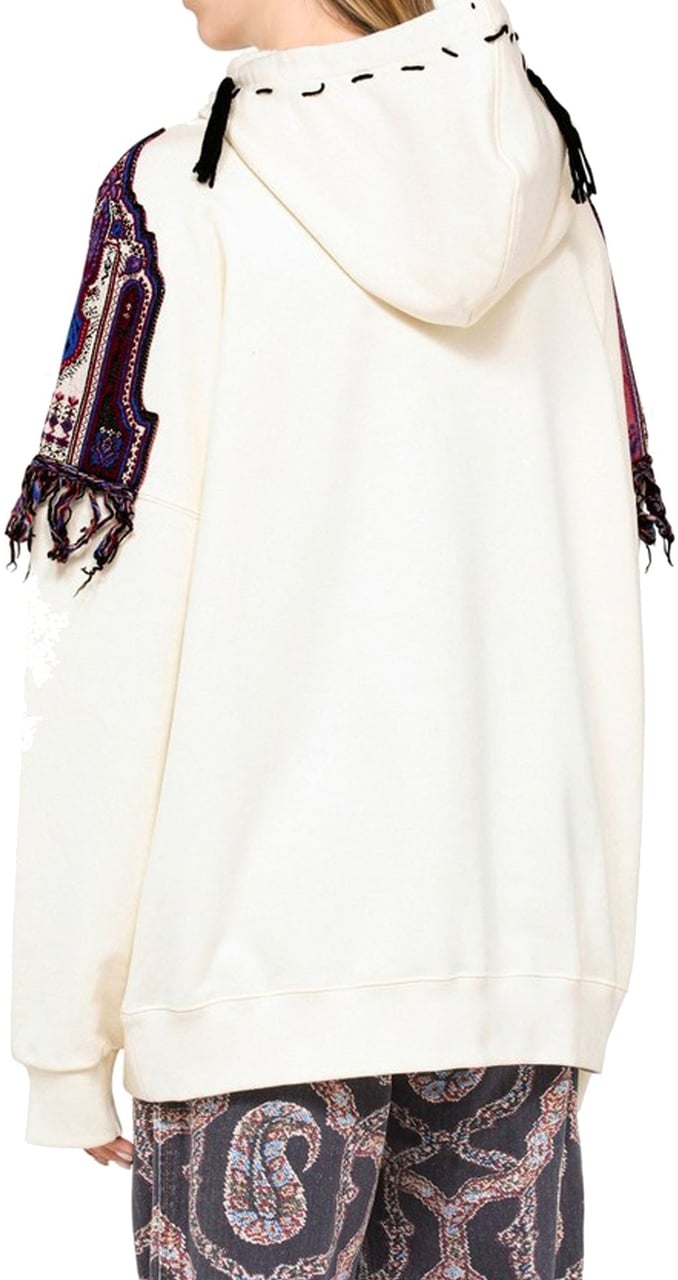 Etro Etro Hooded Sweatshirt Wit