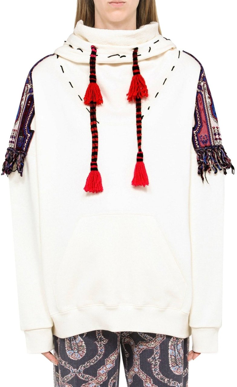 Etro Etro Hooded Sweatshirt Wit