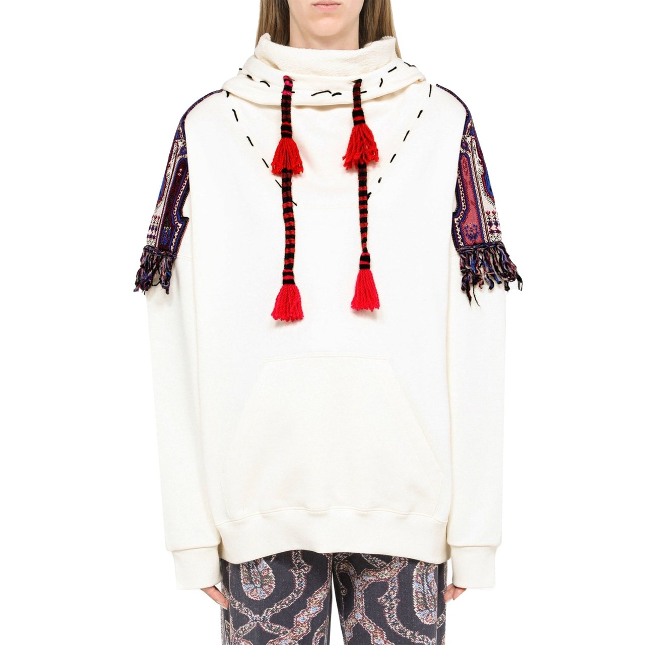 Etro Etro Hooded Sweatshirt Wit