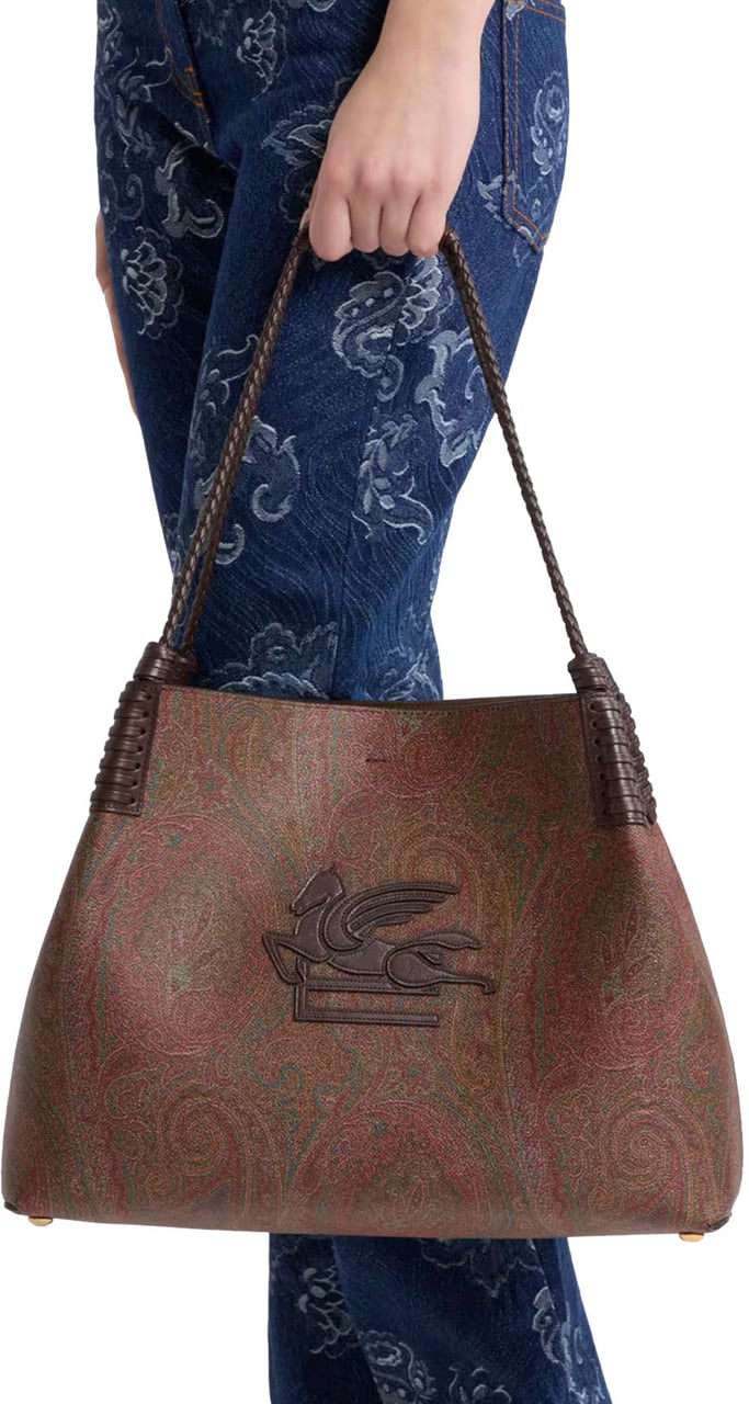 Etro Shopping Libra Large Bruin