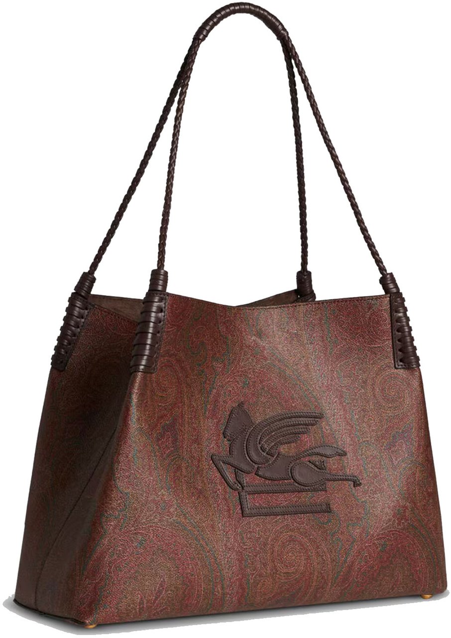 Etro Shopping Libra Large Bruin