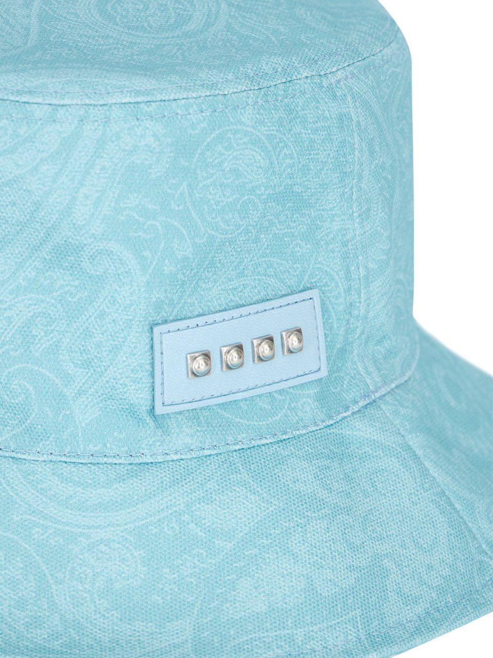 Etro Blue Casual Bucket Hat Blauw