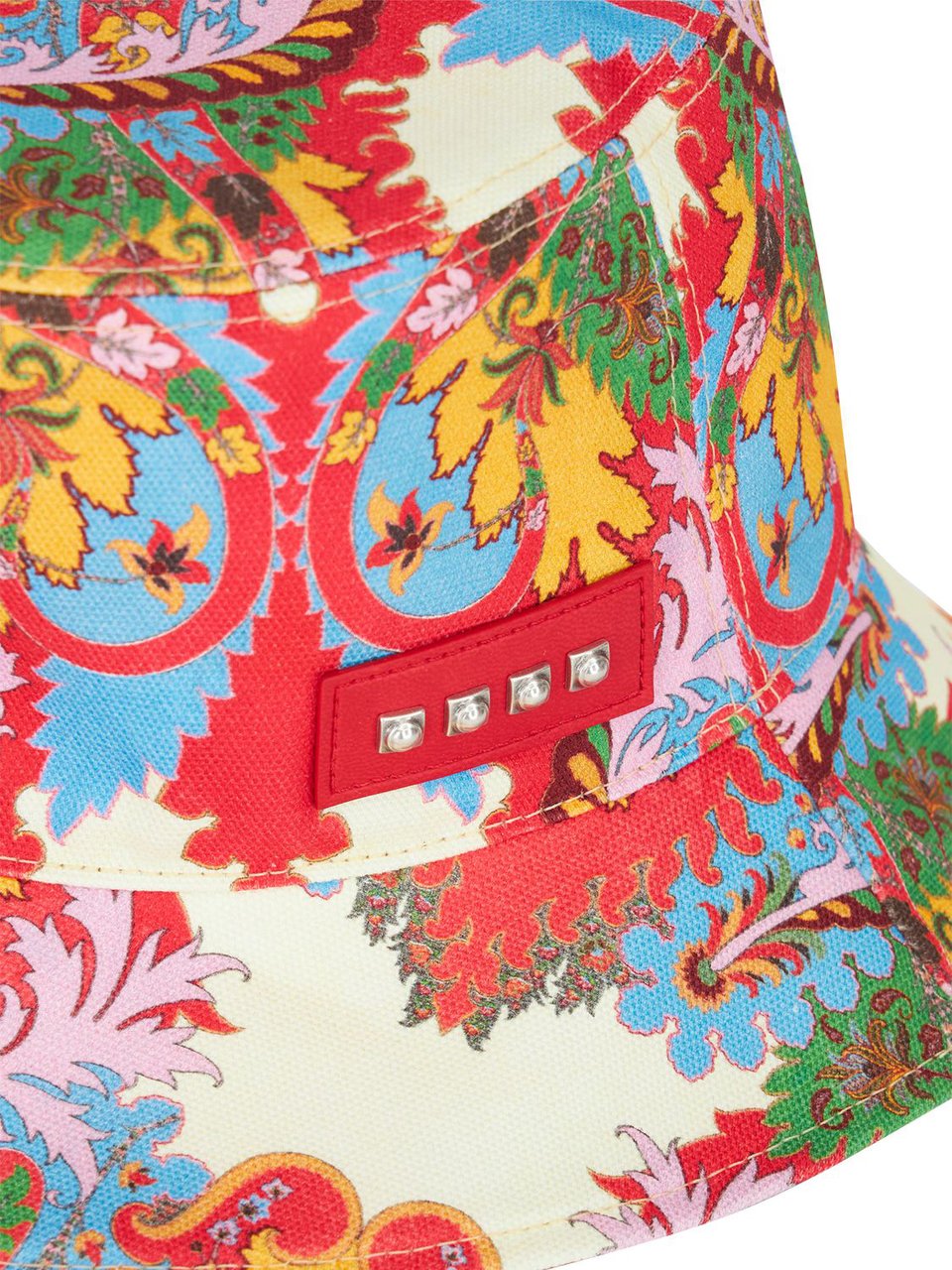 Etro Versatile floral bucket hat Rood