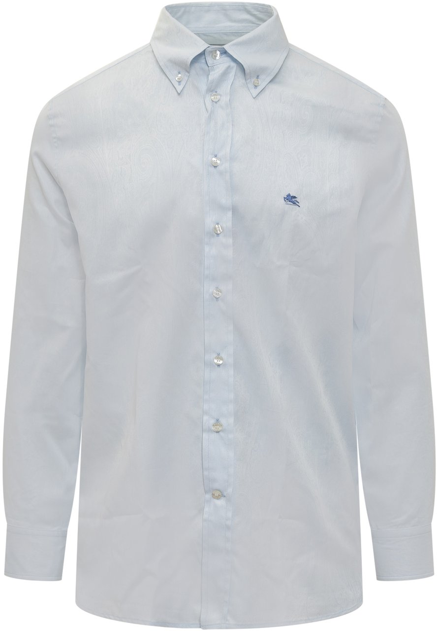 Etro Camicia Roma Blauw
