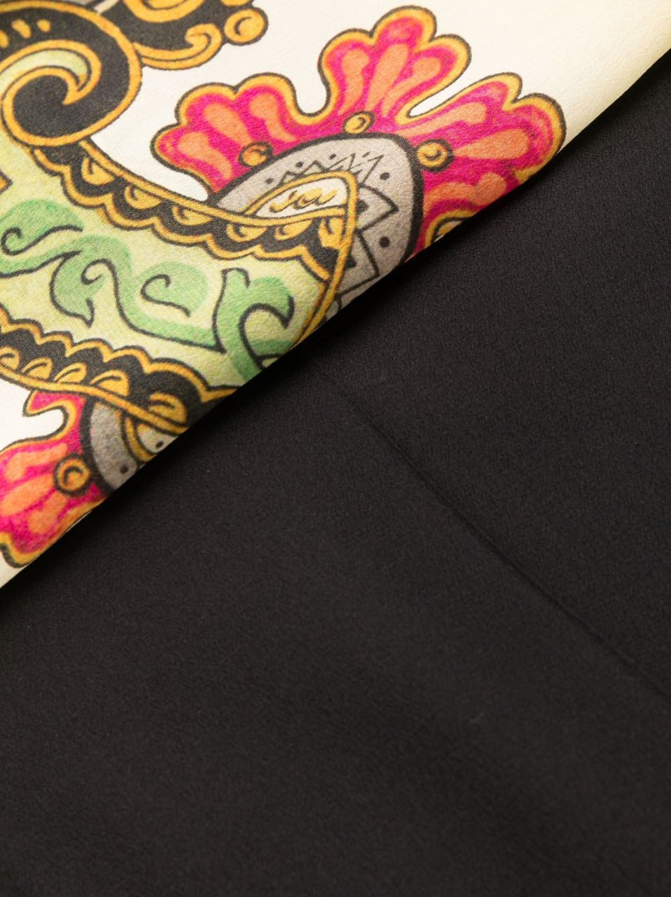 Etro Trousers Black Zwart