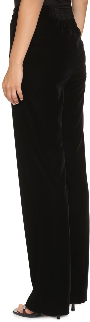 Etro Velvet trousers Zwart