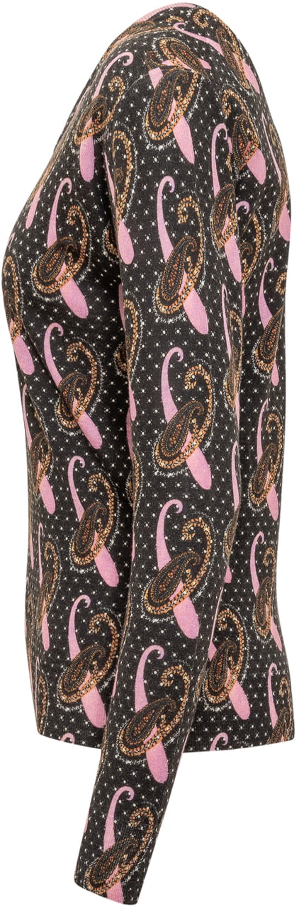 Etro Maglia Scollo a V Zwart