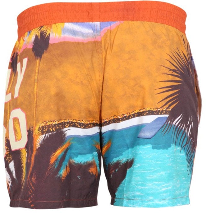Etro Tropical Print Boxer Swimsuit Divers