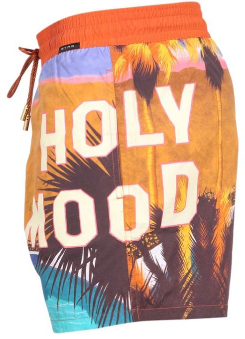 Etro Tropical Print Boxer Swimsuit Divers