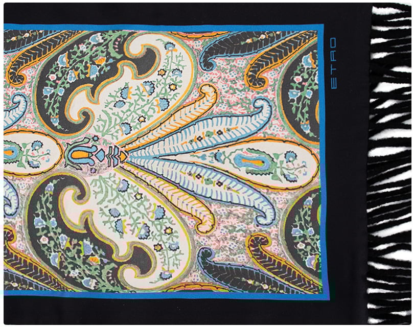 Etro Scarf Zwart