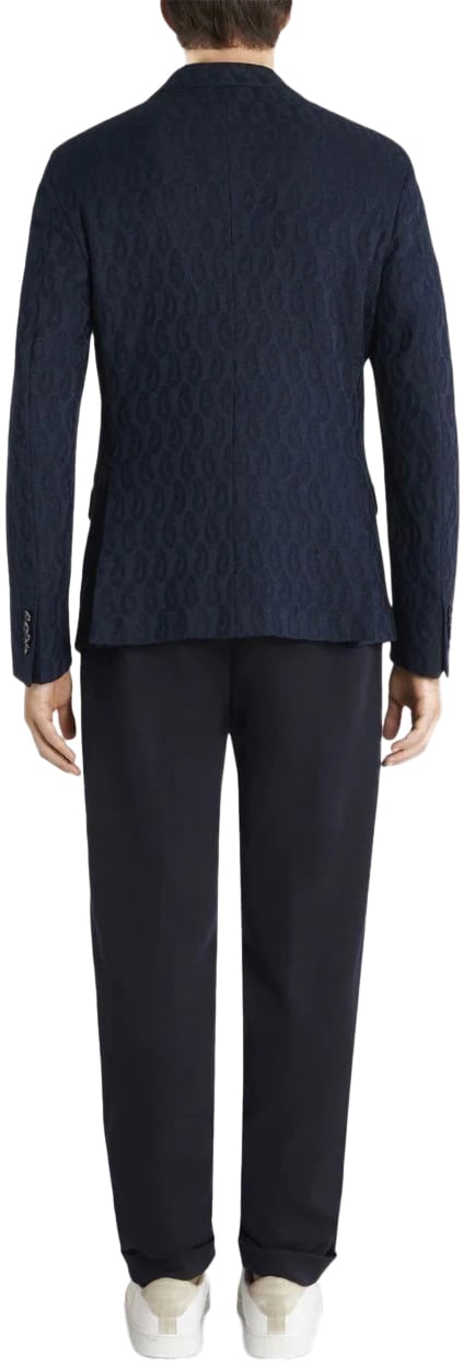 Etro giacca blue Blauw