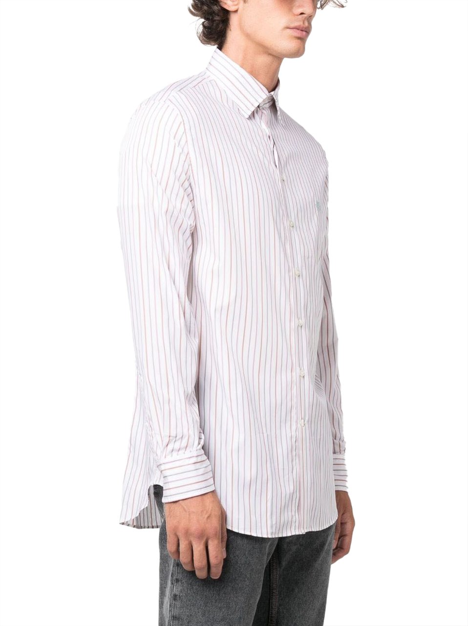 Etro Shirts Grey Grijs