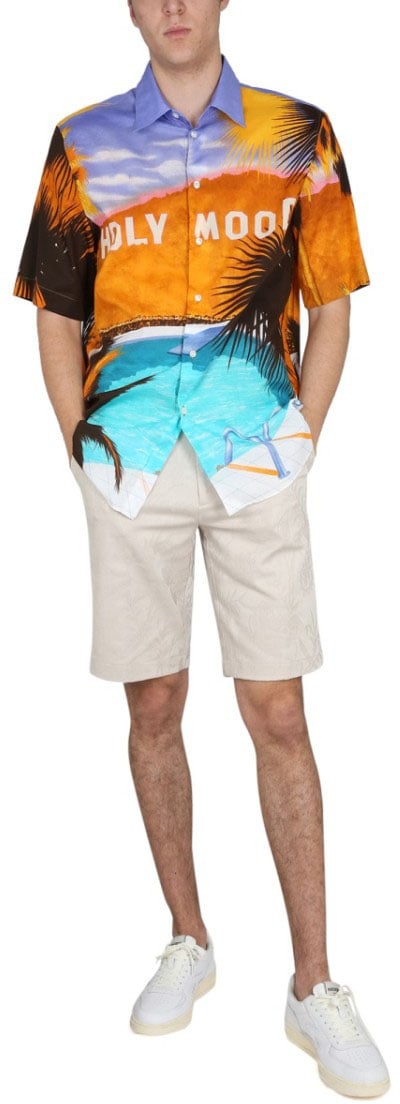Etro California Print Shirt Divers