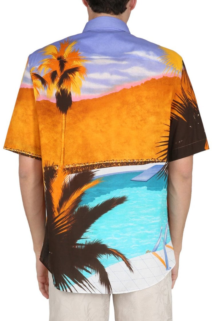 Etro California Print Shirt Divers
