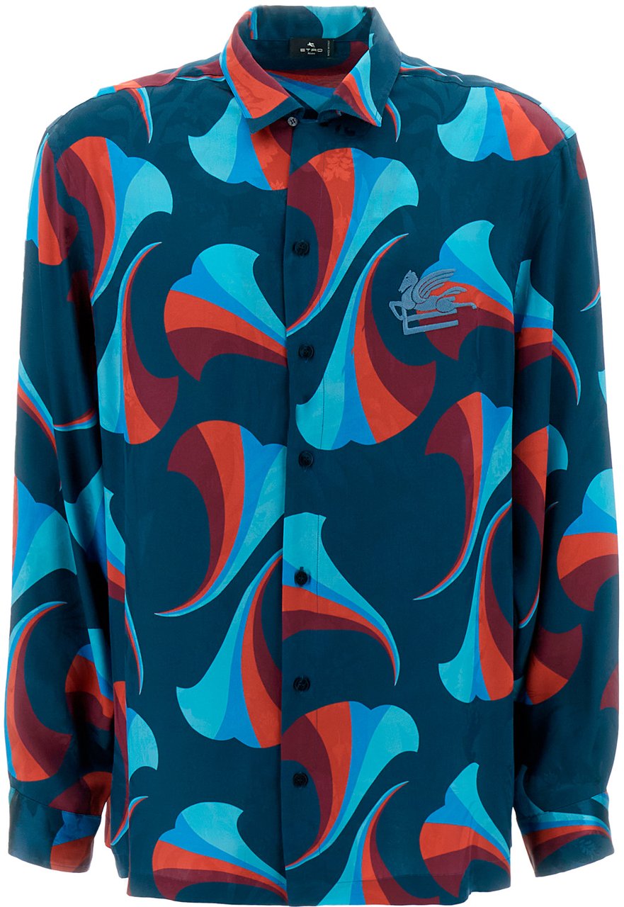 Etro Etro Printed silk shirt Divers
